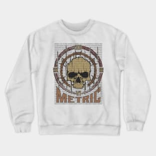 Metric Vintage Skull Crewneck Sweatshirt